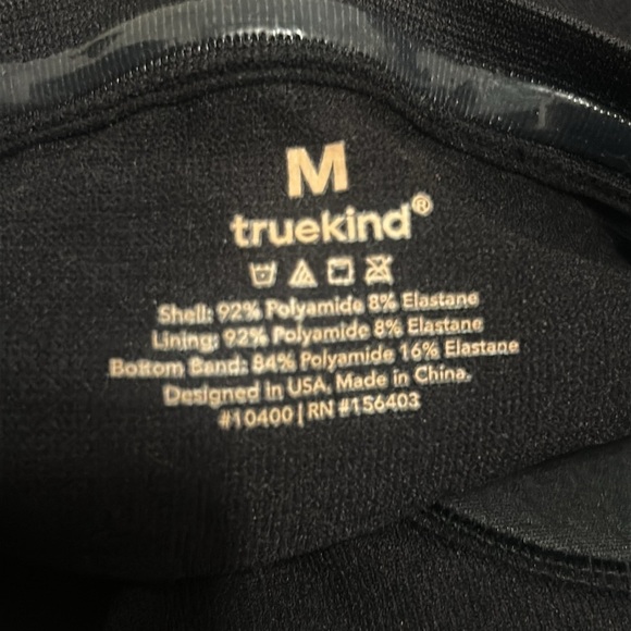 Truekind® by Shapermint Convertible Strapless Bandeau Bra Black Size M NWT - Picture 6 of 11